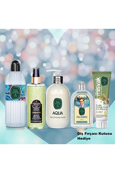 Eyüp Sabri Tuncer EYÜP SABRİ TUNCER ERKEK HEDİYE SERİSİ KOLONYA, LOSYONLAR, V...