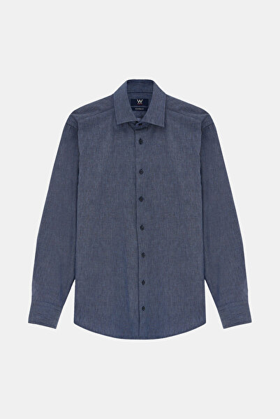 W Collection Indigo Long Sleeve Shirt