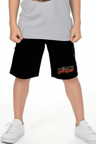 FYK KİDS Boy's Advanture Printed Top-Bottom Suit