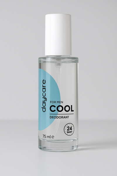 Daycare Cool Erkek Deodorant 75 ml – Cam Şişe