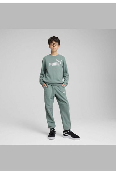 Puma Essentials No. 1 Logo Crew Sweat Suit Youth