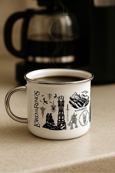 DisaCraft Lord of the Rings, Lord of the Rings Themed Special Design Mug