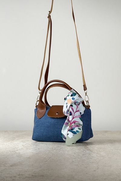 Store Ideal for Daily Use Minimal Design Mini Size Hand and Shoulder Bag + Scarf Gift