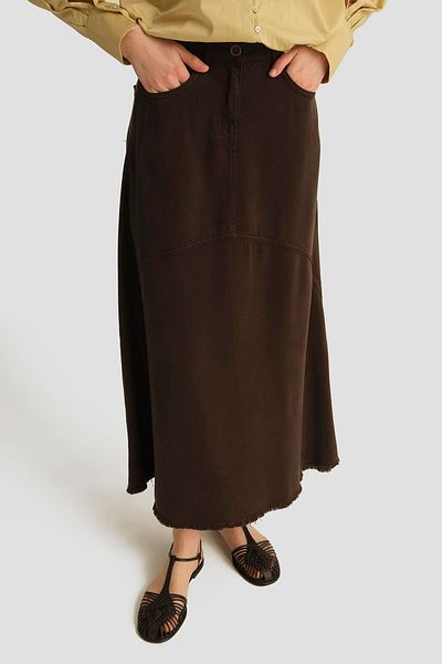 Armine Skirt 25Yd9135 Bitter Brown