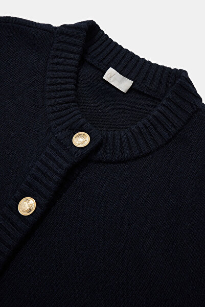 W Collection Navy Blue Knit