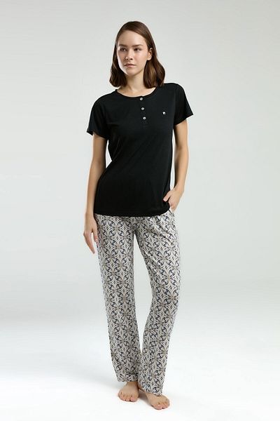 Pierre Cardin 8961 Set pijamale cu mânecă scurtă pentru femei