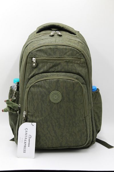 ÇantaExpress Exp-1800 Khaki Αδιάβροχη Σχολική Τσάντα Unisex Σχολικό Σακίδιο πλάτης
