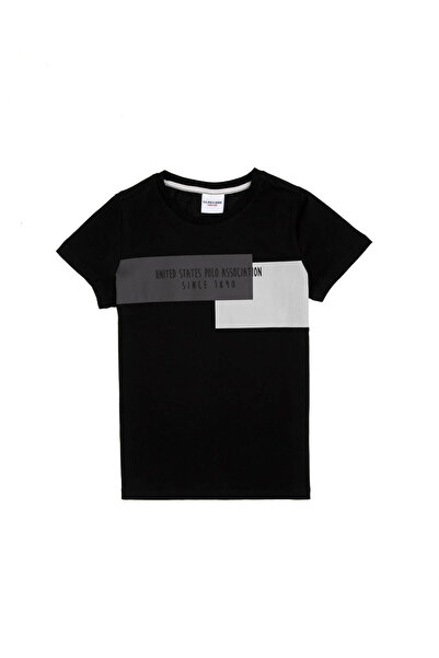U.S. Polo Assn. U.S. Polo Assn. Senkakıds Black Boy's T-Shirt 2105182
