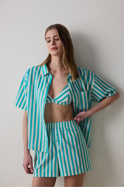 Penti Hailey Hemd-Shorts-Pyjama-Set