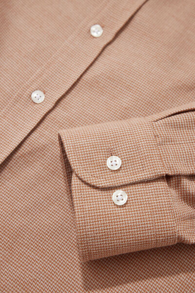 W Collection Orange Long Sleeve Shirt