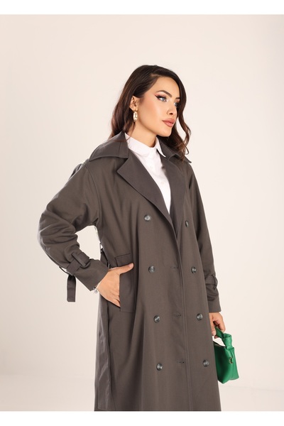 Genel Markalar Tasarım Oversize Trençkot