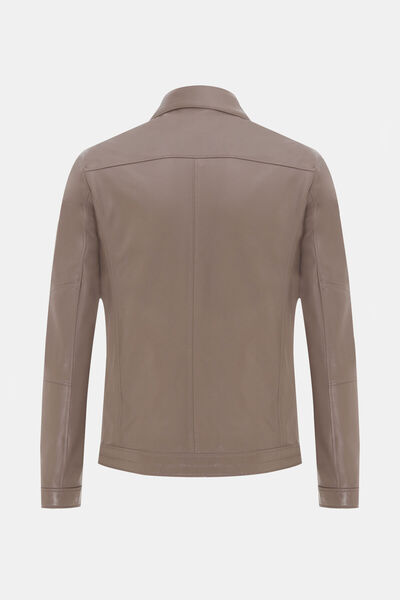 W Collection Mink Zippered Jacket