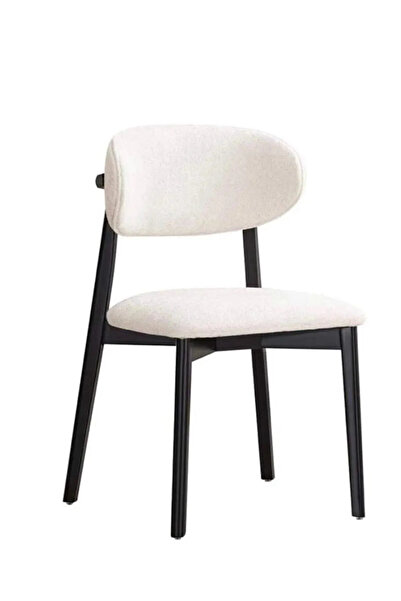 SEZBİL Bohem Polo Teddy Mutfak Sandalyesi (3 ADET) Ahşap Sandalye Cafe Restor...