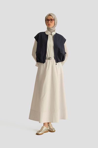 Armine Fusta din bumbac 25y1837 Optical White