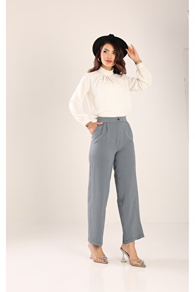 SahraAfra Palazzo pantalone visokog struka