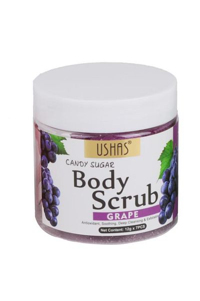 Ushas Scrub de Corp USHAS Candy Sugar cu Aloe Vera 12g Exfoliere Blândă și Hidratare Intensă
