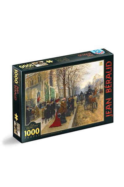 D-Toys Puzzle pentru adulți 1000 de piese Jean Béraud - După slujba de la Bis...