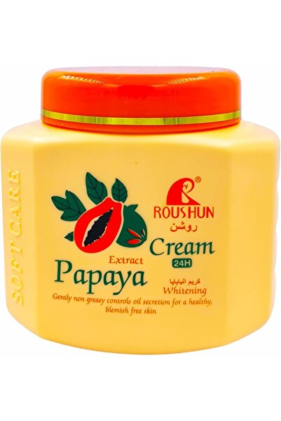 RousHun كريم تبييض مستخلص البابايا 350 جرام