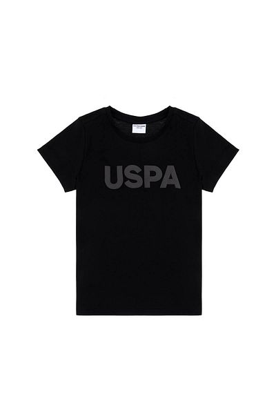 U.S. Polo Assn. SUA Polo Assn. Geartkıdsıy025 Tricou negru pentru băiat 2084860
