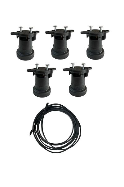 sekizgen led 40 Meters 79 Lampholder Row Garden and Organization Lighting Cable Without Bulb