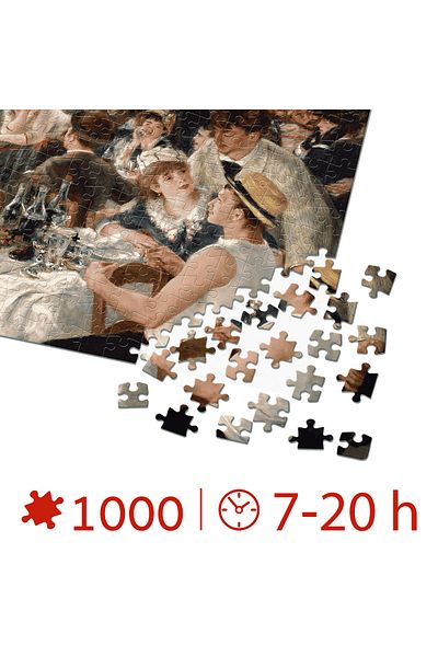 D-Toys Pierre-Auguste Renoir 1000 pieces adult puzzle - Luncheon of the Boating Party