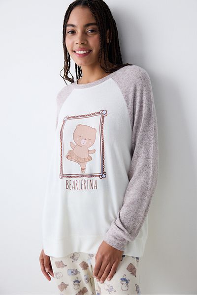 Penti Bearlerina Braunes Sweatshirt