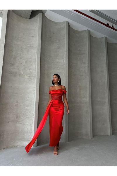 ADA MODA Long Dress With Straps