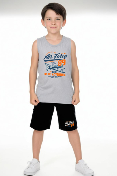 FYK KİDS Dečački Štampano set bez rukava AIR FORCE gornji i donji deo