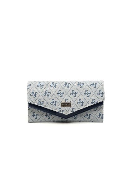 Silver Polo Silver & Polo Gray - Laci Sp1154 Women's Wallet & Card Holder