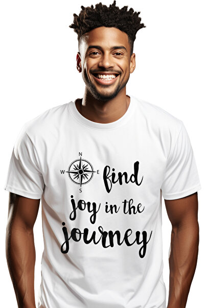 StoryGift Romania Tricou bărbătesc cu punctele cardinale și mesajul „găsește ...