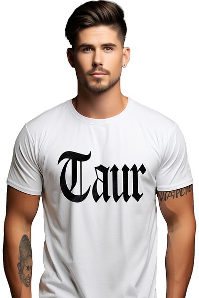 StoryGift Romania Men's T-Shirt Taurus, Motivational Message, Word, Inspirational Text, Self Care with STG print