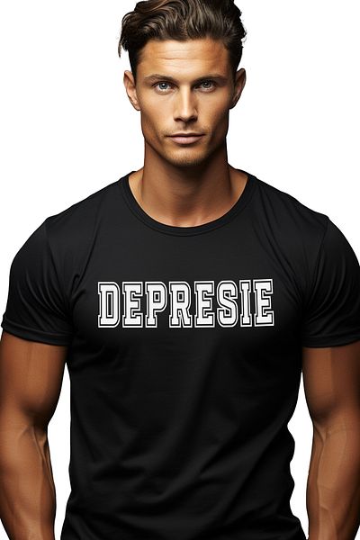 StoryGift Romania Tricou bărbătesc, mesaj motivațional, text inspirațional, îngrijire personală cu imprimeu pe stg