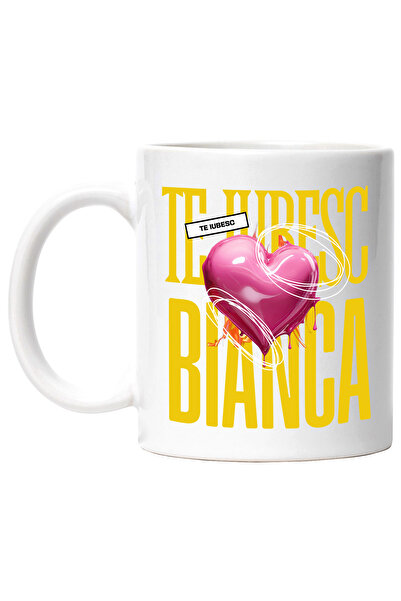 StoryGift Romania Cana Te Iubesc Bianca, Dragoste, Inima, Iubire, Sfantul Val...