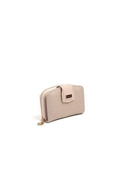 Silver Polo Silver & Polo Beige Sp874 Women's Wallet & Card Holder