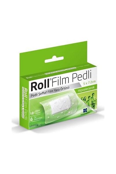 Roll 5x7.2 Cm 50pcs Sterile Wound Cover with Film Pad Waterproof