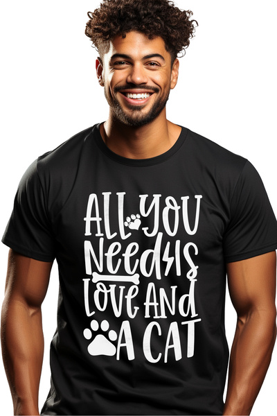 StoryGift Romania Tricou bărbătesc cu labe pentru cei care au nevoie doar de ...