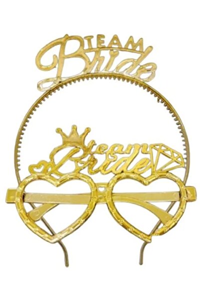 Laviyosa Team Bride Crown Ochelari 2'li - Bride To Be Supplies - Bachelorette...