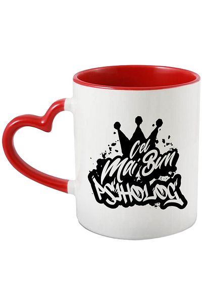 StoryGift Romania Mug For The Best Psychologist, Appreciation, Gift, Reward, Thank You, 330ml, , With ,STG