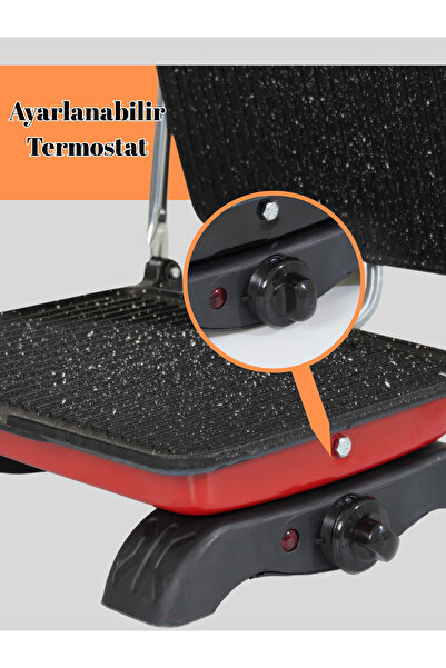 Arnell Toaster Healthy Cooking with Granite Surface | 1800 W Nonstick Granite Toaster