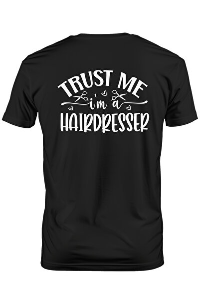 StoryGift Romania Tricou bărbătesc cu mesajul „Poți avea încredere în coafori...