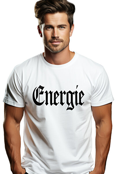 StoryGift Romania Tricou bărbătesc cu energie, mesaj motivațional, cuvânt, te...