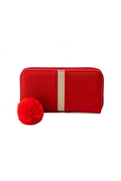 Lamonza WOMEN'S WALLET OFELIA RED 20X11X2.5 CM