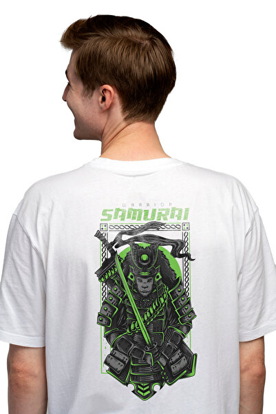 StoryGift Romania Tricou bărbătesc cu Războinic cu Armură și Sabie în Stilul Filmului Star Wars, Sabie Lightsaber, Text în Estg