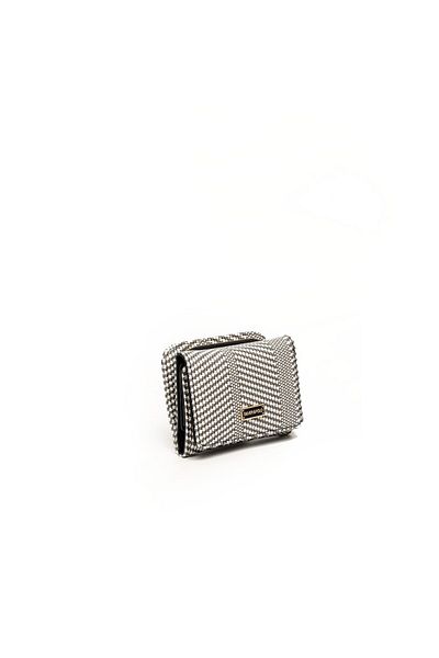 Silver Polo Silver & Polo Black White - Black Sp1172 Women's Wallet & Card Holder