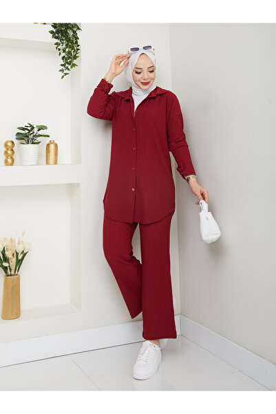 VOLT CLOTHİNG Women's Hijab Suit with Trousers