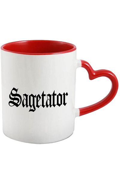 StoryGift Romania Sagittarius Mug, Motivational Message, Word, Inspirational Text, Self Care, 330ml, With ,STG