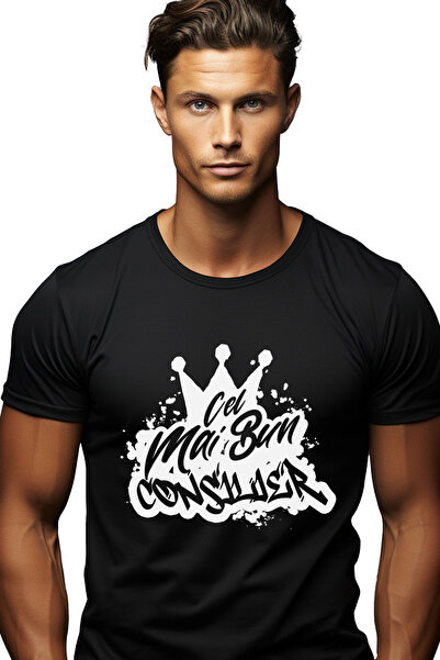 StoryGift Romania Tricou bărbătesc pentru cel mai bun consilier, apreciere, c...