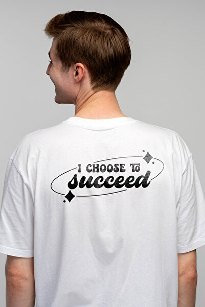 StoryGift Romania Tricou Barbati cu textul "I choose to succeed" - aleg sa re...