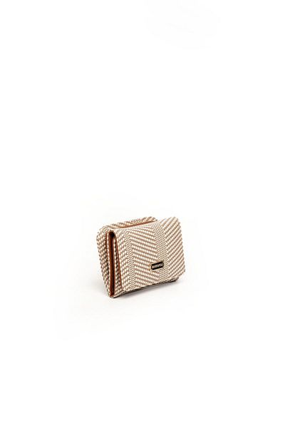 Silver Polo Silver & Polo Beige - Tan Sp1172 Women's Wallet & Card Holder