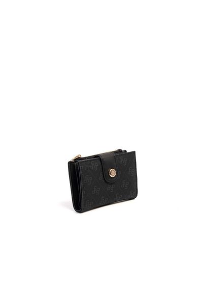 Silver Polo Silver & Polo Black Sp1107 Women's Wallet & Card Holder